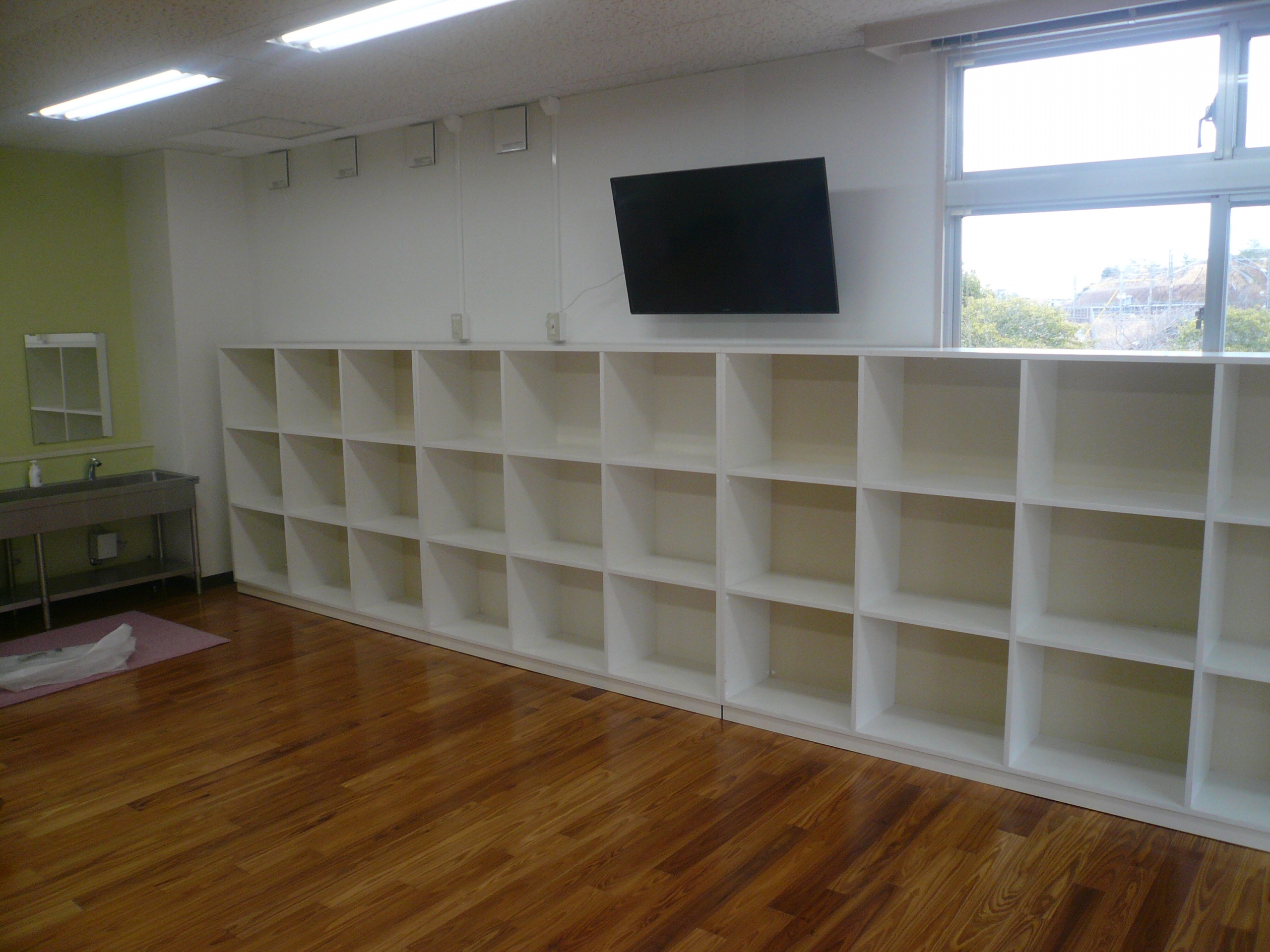 木工での造作家具を制作しました！児童用ロッカー編
