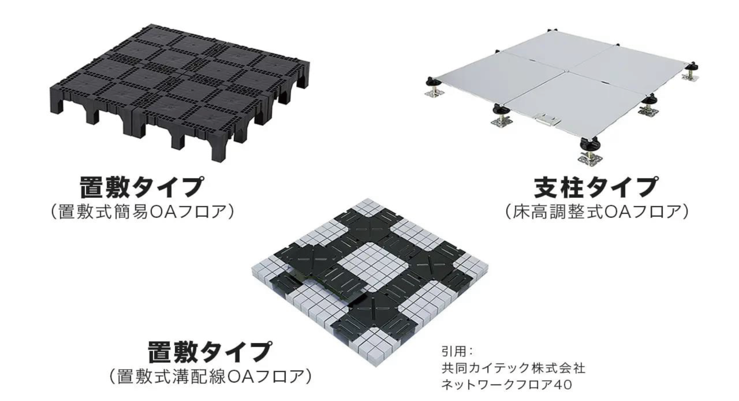 OAフロアの特徴について