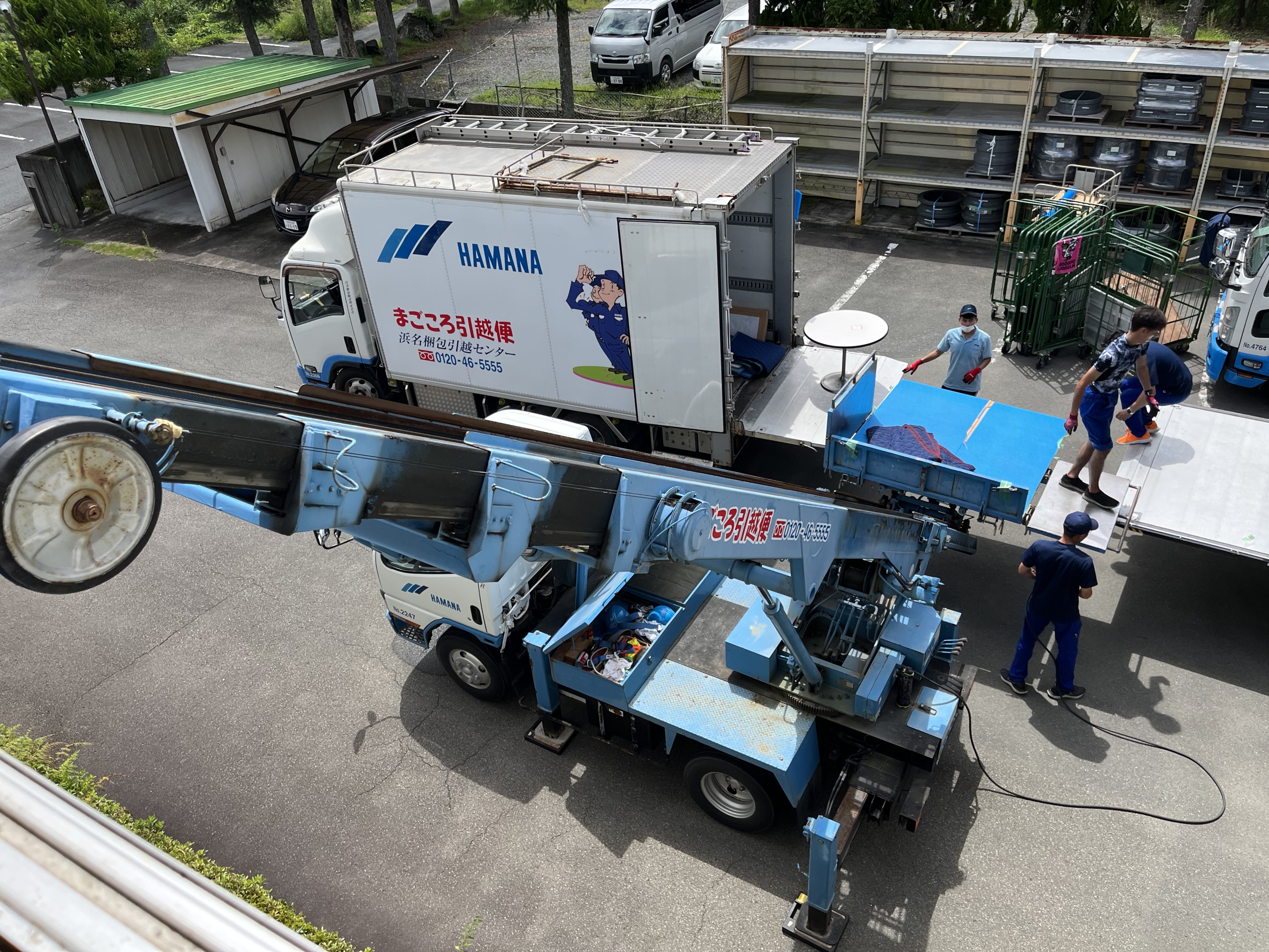 【オフィス移転】2階の事務所もラクラク移転