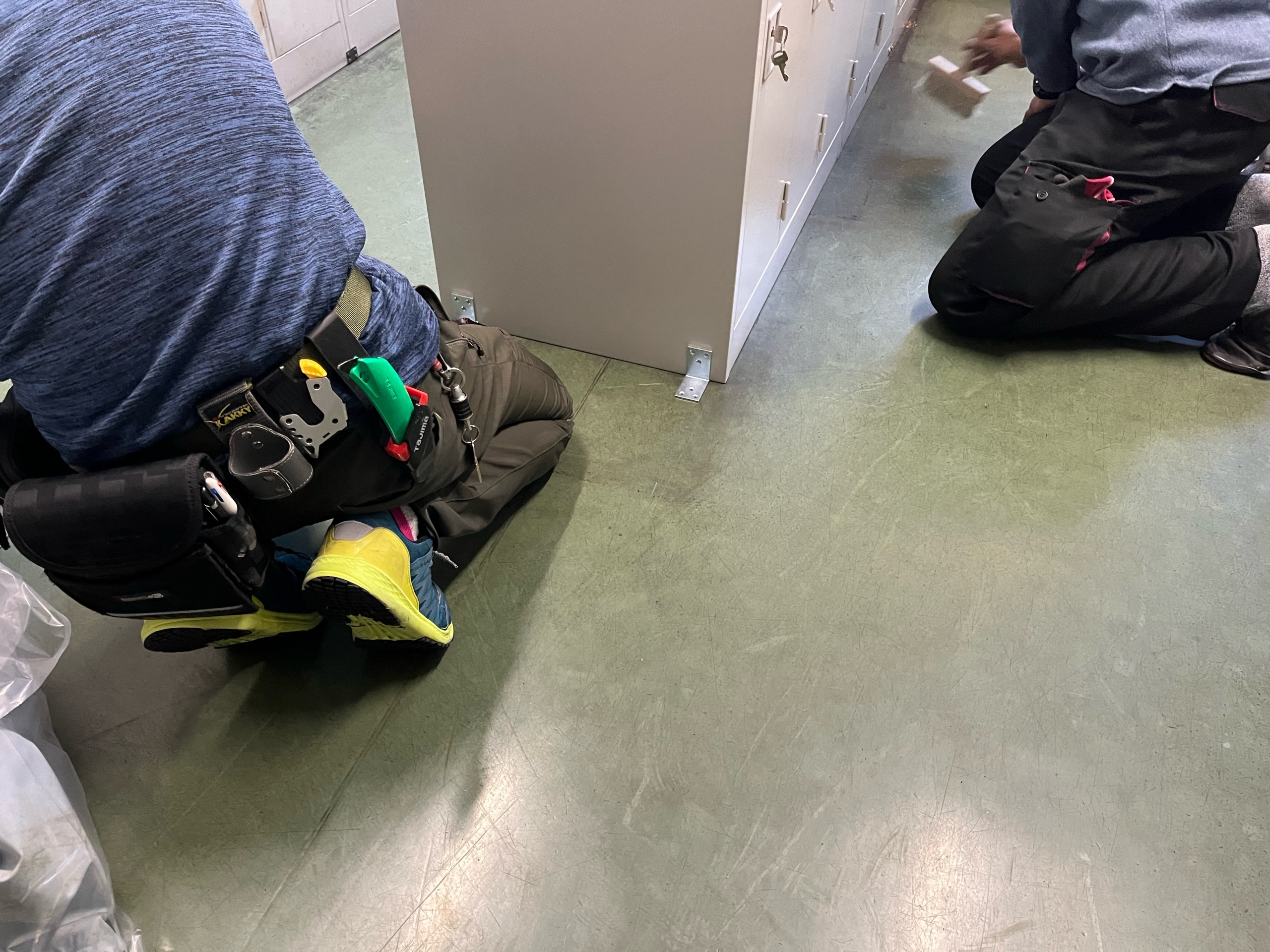 床固定もやってきました