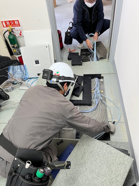デジタルIP電話設備構築改修工事