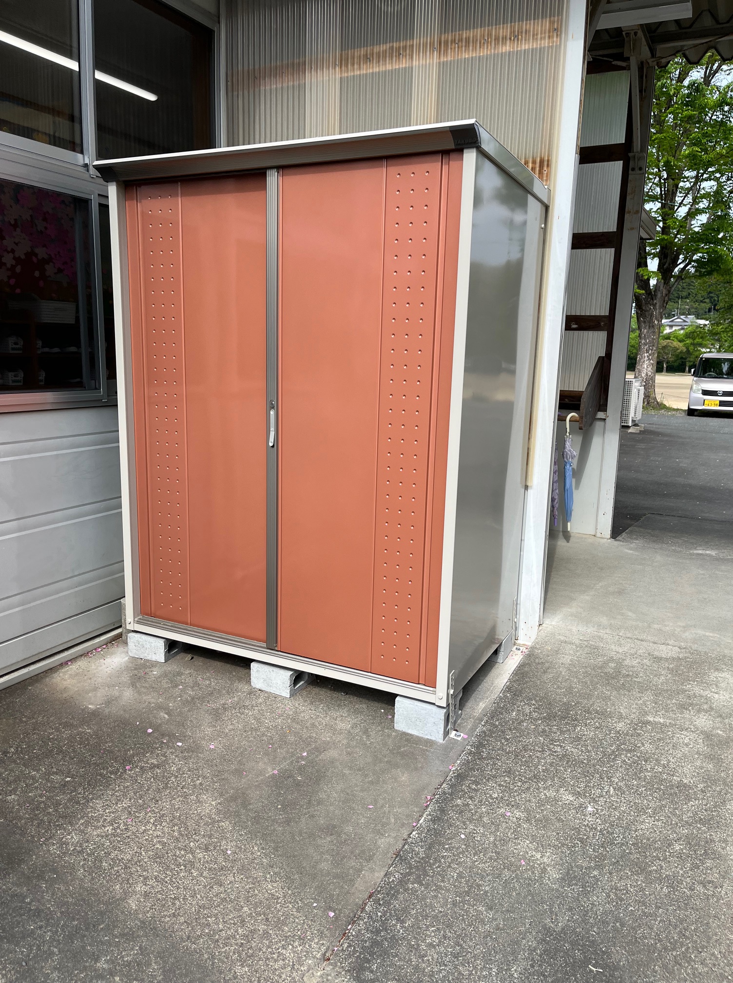 物置入れ替え作業