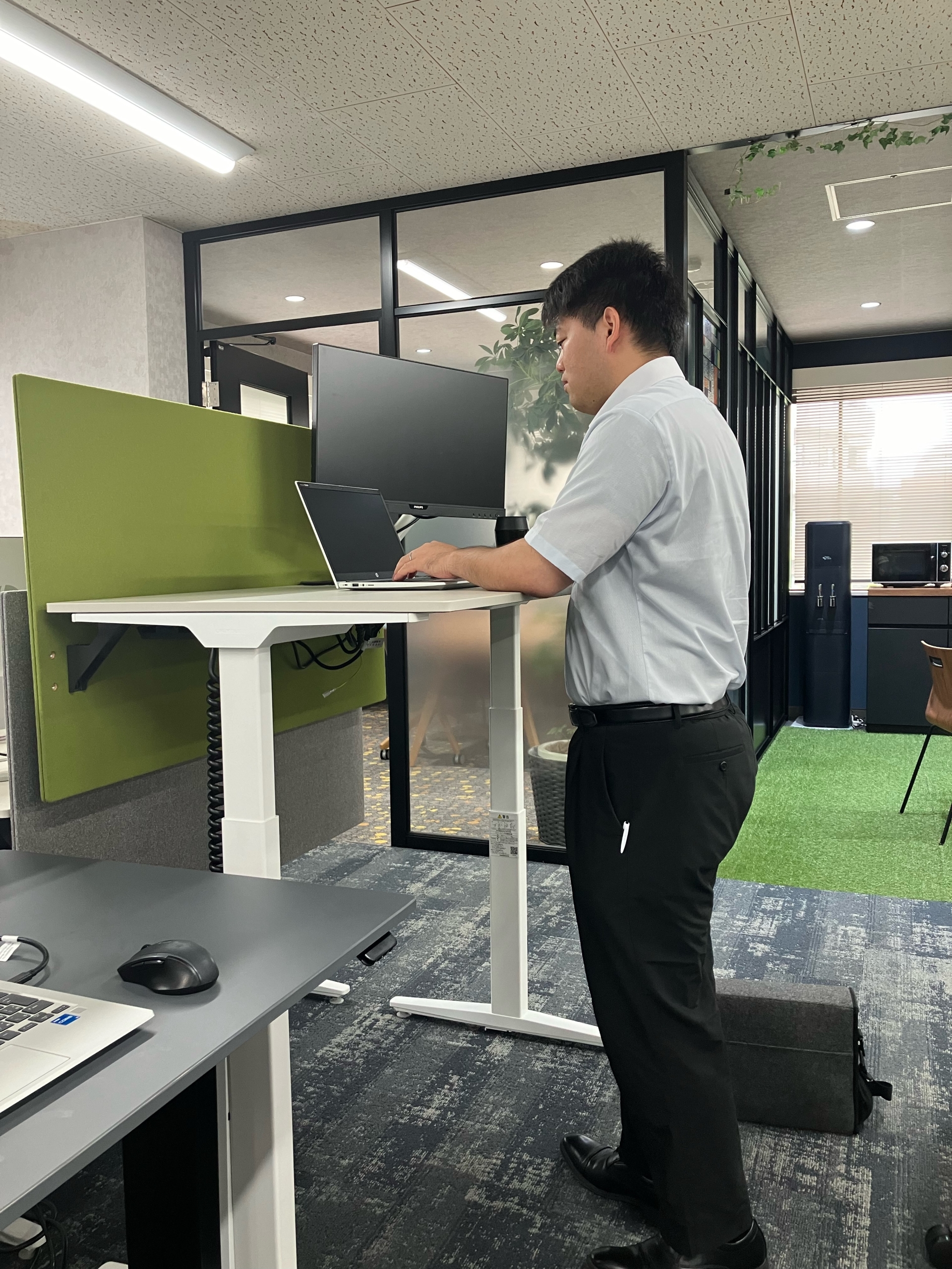 自身の体格にあったデスク