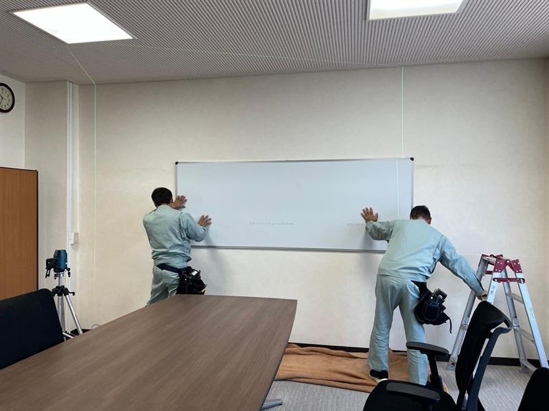 特注サイズのホワイトボードの画像